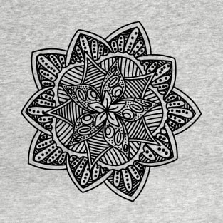 Hand drawing Mandala T-Shirt